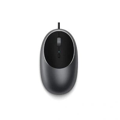 Image de Satechi Souris câblée C1 USB C Gris ST AWUCMM