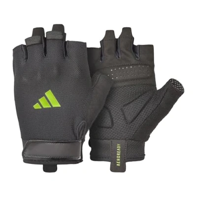 Image de adidas Gants d&#039;entraînement Essentiels : Technologie Aeroready Absorbant l&#039;humidité associée à Une Paume extrêmement Confortable et résistante en Daim synthétique