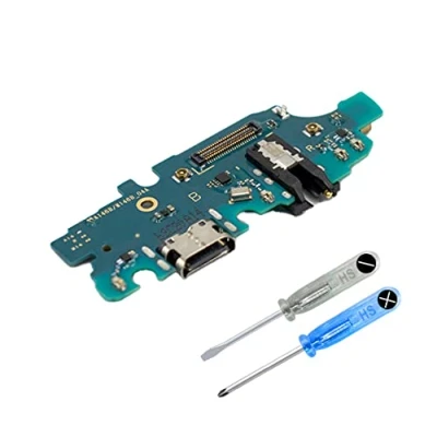Image de MMOBIEL Dock Connector Compatible avec Samsung Galaxy A14 5G 2023 Port de Charge Remplacement du pour Casque d&#039;écoute/Microphone USB C Tournevis Inclus