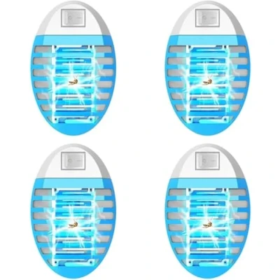 Image de Lampe Anti moustiques Électrique,Moustiquaire Électrique avec Lumière, pour Maison, Jardin, Intérieur, Extérieur, Cuisine, Salon, Insectes, Moustiques, Mouches, Falene, Mouche