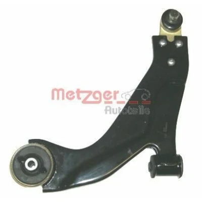 Image de METZGER 58042801 Bras de suspension avec support en caoutchouc, rotule inférieur, Essieu avant gauche barre oscillant transversal