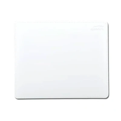 Image de Speedlink Notary Soft Touch Tapis de Souris (Aspect Cuir Élégant, Surface Souple, Bordure Cousue) Blanc