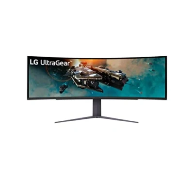 Image de LG Electronics Ultragear™ 49GR85DC B Ecran PC Gaming incurvé 49&#039; dalle VA résolution Dual QHD (5120x1440), 1ms GtG 240Hz, DisplayHDR™1000, AMD FreeSync Premium Pro, HDMI 2.1, courbure 1000R