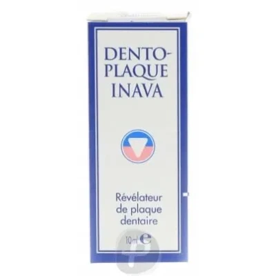Image de Inava dentoplaque révelateur de plaque dentaire