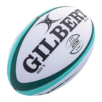 Image de Gilbert Ballon de Rugby Atom [Chaque] Vert Taille 5 Conforme aux spécifications World