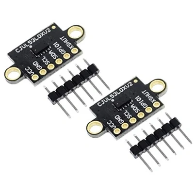 Image de TECNOIOT 2pcs VL53L0X Time of Flight ToF Laser Ranging Distance Sensor 940nm GY VL53L0XV2