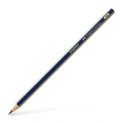 Image de Faber Castell 112500 Crayon graphite Goldfaber 1221, forme hexagonale, graduation HB