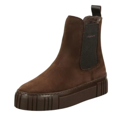 Image de GANT Snowmont Bottines à plateau, Femme, Taille: 41, Cacao brown Daim / suède