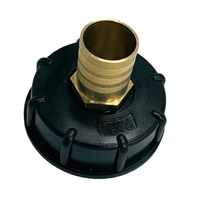 Image de SDENSHI Raccord/Bouchon Mamelon Raccord Rapide et Joints, pour Cuve 1000 litres IBC 25mm