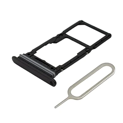 Image de MMOBIEL Tiroir Carte Dual SIM de Rechange Compatible avec Samsung Galaxy A33 5G 2022 INCL. Joint en Caoutchouc et l&#039;épingle Support