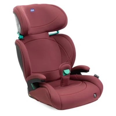 Image de Chicco Quizy Lite i Size Siège Auto Enfant 3 12 ans (100 150 cm), Environ 15 36 kg, Groupe 2 3, Isofix, Position Couchage, Hauteur Réglable, Accoudoirs Rembourrés, Confort