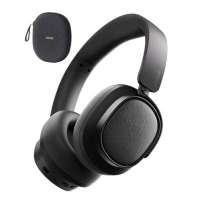 Image de Edifier ES850NB Casque Supra auriculaire sans Fil à réduction de Bruit, Hi Res Audio, LDAC, 92H d&#039;autonomie, Bluetooth 5.4 &amp; Multipoint, AI Call Noise Reduction, Touch Control, Foldable Design Noir