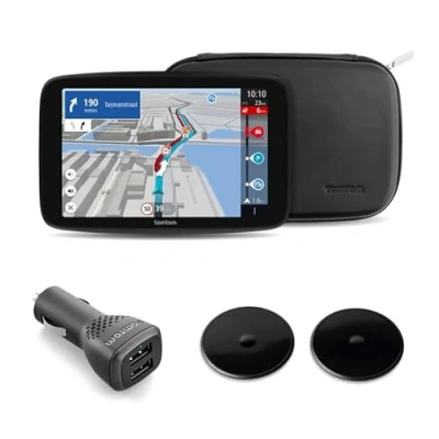 Image de TomTom GO Expert 7 Plus Premium Pack GPS pour Poids Lourd (écran Pouces, Planification de Parcours et Points d&#039;intérêt Grands véhicules, Traffic, Cartes du Monde) Nouveau Logiciel