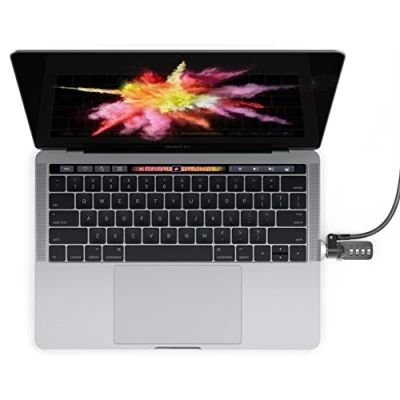 Image de Compulocks MBPRLDGTB01CL câble antivol Noir, Argent Neuf