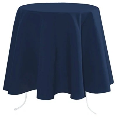 Image de Stof Lovely CASA Nappe Taille 145x240 cm 100% Polyester Couleur Petrole Modèle Nelson Rectangulaire Linge de Table Lavable 30 Qualité Exceptionnelle
