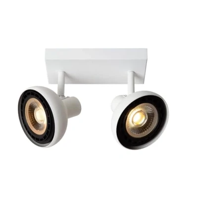 Image de Lucide Sensas spot en saillie 26,9 x 12,1 16,2 cm blanc