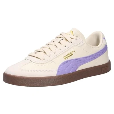 Image de Puma CLUB II ERA JR Unisex Baskets basses pour enfants, Taille: 35.5, Mauved out/gold cuir et imitation de