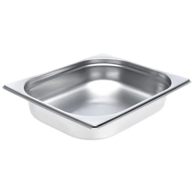 Image de Récipient GN 1/2 en acier inoxydable Hauteur : 65 mm 4 l Résistant à la chaleur jusqu&#039;à 300 C Convient pour chafing dish, bain marie, saladette