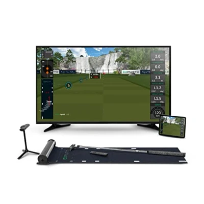 Image de ExPutt Ex500d Simulateur de Golf Unisexe, Noir, Taille Unique