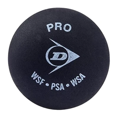 Image de Dunlop D N 1SR Squash Ball, Noir 1 Balle