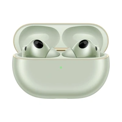 Image de HUAWEI FreeBuds Pro 4 Auriculares Inalambricos, Bluetooth Con Calidad Sonora Sin Pérdidas, Llamadas Estables, ANC Dinámica, Diseño de Cuerdas Plateadas, 33 horas, iOS &amp; Android, Verde