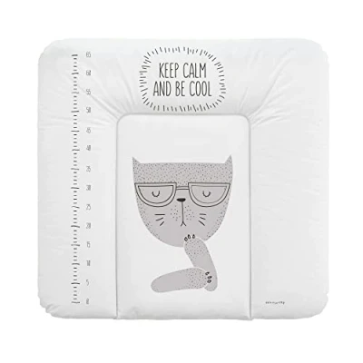 Image de Schnucky Matelas à Langer Doux pour Bébé Tapis de Table Résistant l&#039;Eau &amp; Lavable, Adapté la ou Autre Zone Change [75 x 72 cm, hipster]