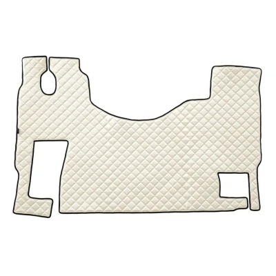 Image de F CORE FL22 CHAMP Ensemble de tapis sol Similicuir avant 1 blanc ivoire