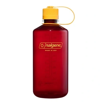 Image de Nalgene Bouteille d&#039;eau légère Sustain Tritan sans BPA incassable pour la randonnée, gym, 907 ml, bouche étroite, lacer, 32 oz