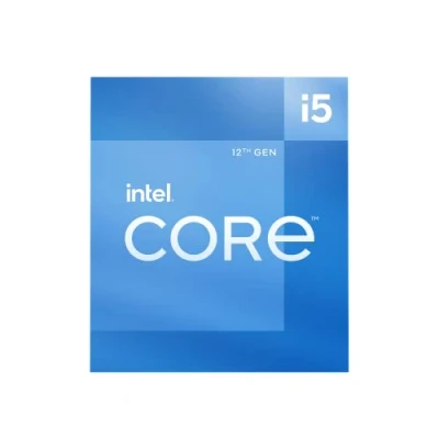 Image de Intel Processeur Core i5 12400 12e génération (Horloge de Base : 2,5 GHz, 6 cœurs, LGA1700, RAM DDR4 et DDR5 jusqu&#039;à 128 Go) BX8071512400 Noir