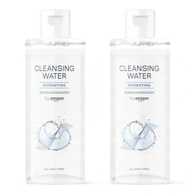 Image de by Amazon Eau nettoyante pour le visage à l&#039;extrait d&#039;amande 2 x 200 ml