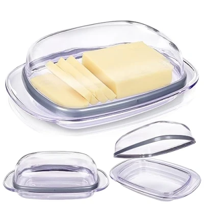 Image de Orion Beurrier avec couvercle Transparent Sans BPA