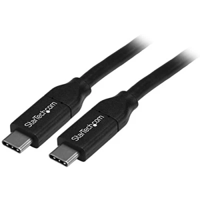 Image de StarTech.com Câble USB C vers avec Power Delivery (5A) de 4 m M/M 2.0 Certifié Cordon Type (USB2C5C4M)