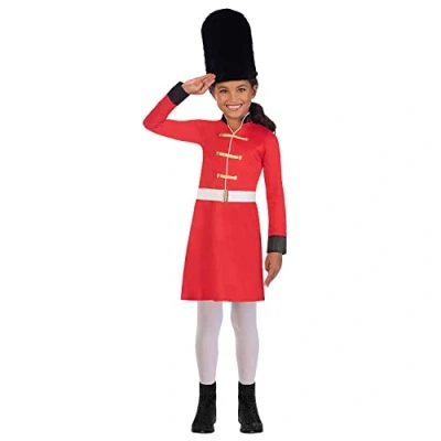 Image de amscan 9909022 Déguisement de Garde Royale pour Enfant Fille 6 8 ans Multicolore