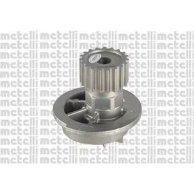 Image de METELLI 24 0696 Pompe à eau 19 avec bague d&#039;étanchéité mécanique Tôle d&#039;acier 56,25 pour transmission par courroie de distribution