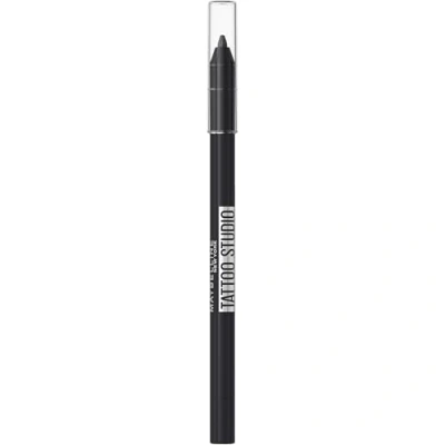 Image de Maybelline New York Crayon GEL Eyeliner Tattoo Liner Eyeliner, Taille: 1.3 g, deep onyx