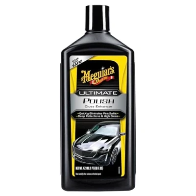 Image de Meguiar&#039;s G19216EU Crème Polish lustrante Ultimate Lustrant Protection UV Brillant Longue Durée Voiture 473ml