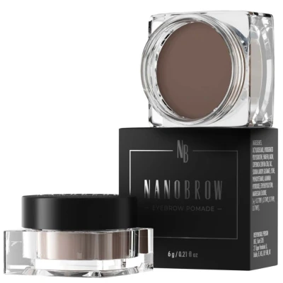 Image de Nanobrow Pomade à sourcils brun foncé