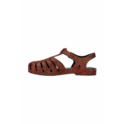 Image de Melissa Possession glitter Sandales de bain, Femme, Taille: 41.5, Black bronze Matière synthétique