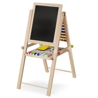 Image de Tableau noir magnétique pliable Ricokids