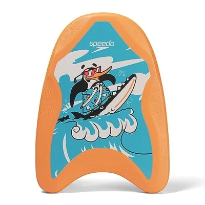 Image de Speedo Printed Float Mixte Enfant, Bleu azur Chima/Orange fluo, Taille unique