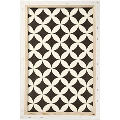 Image de Creotime modèle de toile 40 x 60 1,7 cm blanc
