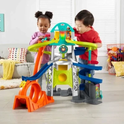 Image de FISHER PRICE LITTLE PEOPLE LAUNCH &amp; LOOP RACEWAY (GMJ12) MATTEL