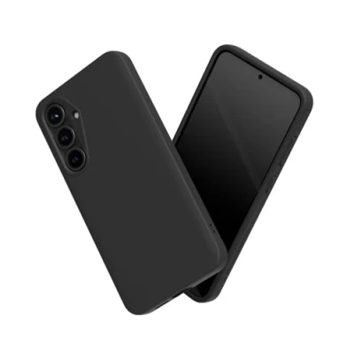 Image de RhinoShield Coque Compatible avec [Galaxy S25 Plus] SolidSuit Fine Technologie d&#039;absorption des Chocs et Finition Premium Mate Noir
