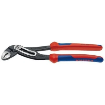 Image de Knipex Alligator® Pince multiprise noire atramentisée, avec gaines bi matière minces 250 mm (carte LS/blister) 88 02 SB