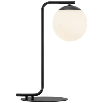 Image de Lampe à poser Nordlux Grant Verre soufflé la bouche Noir E14