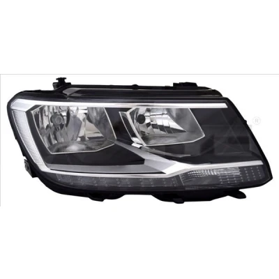 Image de TYC 20 9998 16 2 Phares gauche H7/H7, LED avec feu de circulation diurne moteur électrique,