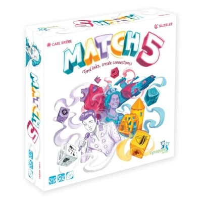 Image de Synapses Games , Match 5 Board Game Ages 10+ 2 8 Players 20 Minutes Playing Time