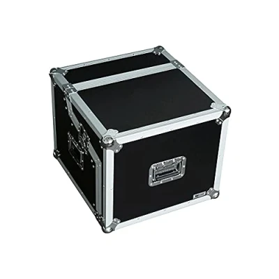 Image de Power Dynamics PD F4U Flightcase DJ, 19&#039;&#039;, pour Unités de Contrôle 2U, 6U et 4U, Poignées Intégrées, Pieds en Caoutchouc, Idéal DJ Mobiles