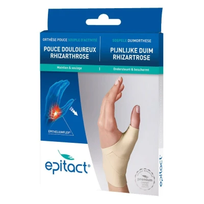 Image de Epitact® Orthèse pouce souple de jour Main droite Taille L