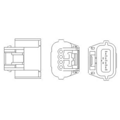 Image de MAGNETI MARELLI 466016355153 Sonde lambda chauffé 4 RENAULT: LAGUNA 3, 3 Grandtour, Latitude